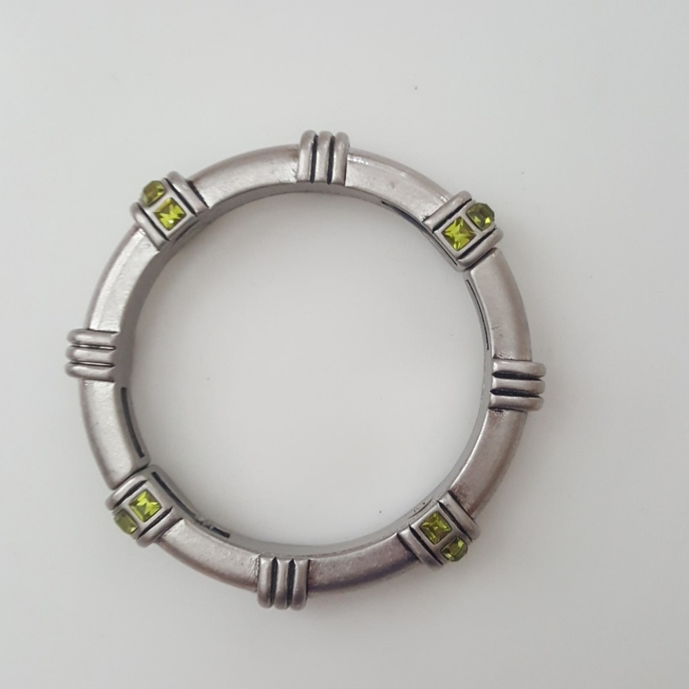 Lia Sophia pewter bangle